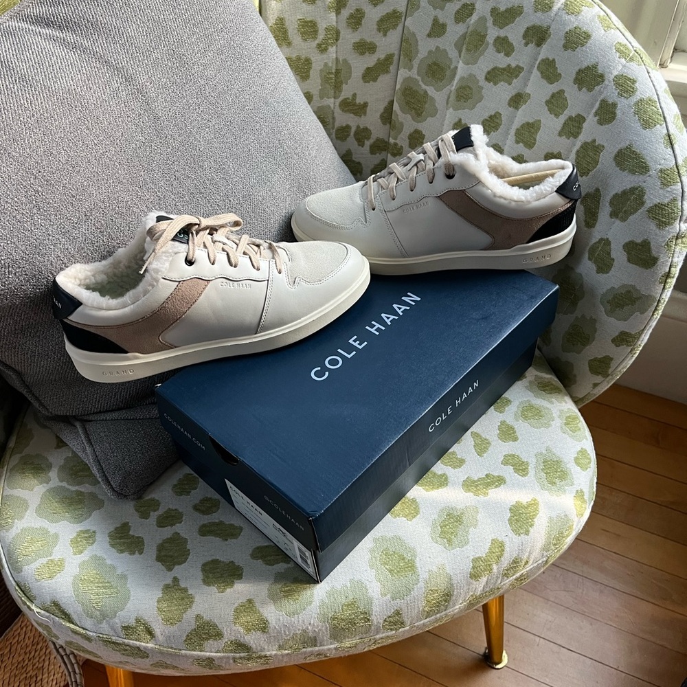 Coke Haan women’s tennis sneakers size 7.5 NEVER WORN